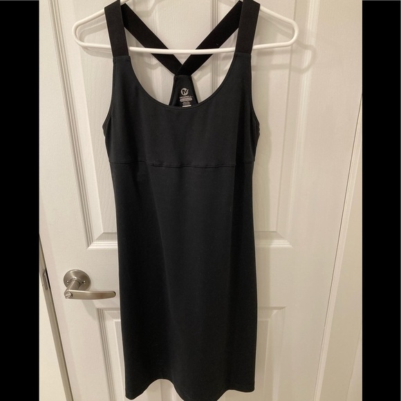 MERRELL SELECT WICK BLACK HALTER DRESS - size XS - Picture 5 of 7